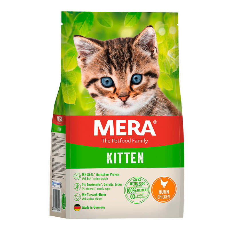 Mera (Мера) Grain Free Chicken Kitten - Сухой беззерновой корм с курицей для котят (2 кг) в E-ZOO