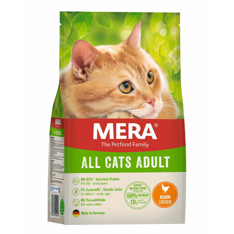 Mera (Мера) Grain Free Chicken Adult Cat - Сухой беззерновой корм с курицей для взрослых котов (2 кг) в E-ZOO
