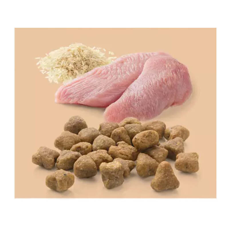 Mera (Мера) Dog Pure Sensitive Mini Adult Turkey&Rice - Сухий корм з індичкою та рисом для дорослих собак дрібних порід (1 кг) в E-ZOO