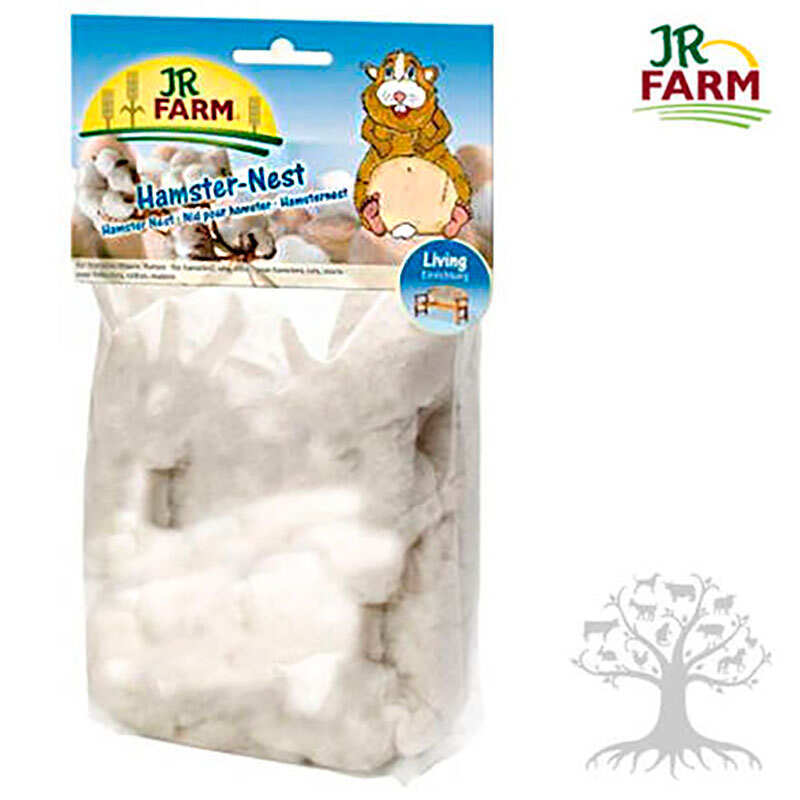 JR Farm (Джиэр Фарм) Hamsters Nest – Гнездо из натуральных волокон для хомяков (28 г) в E-ZOO