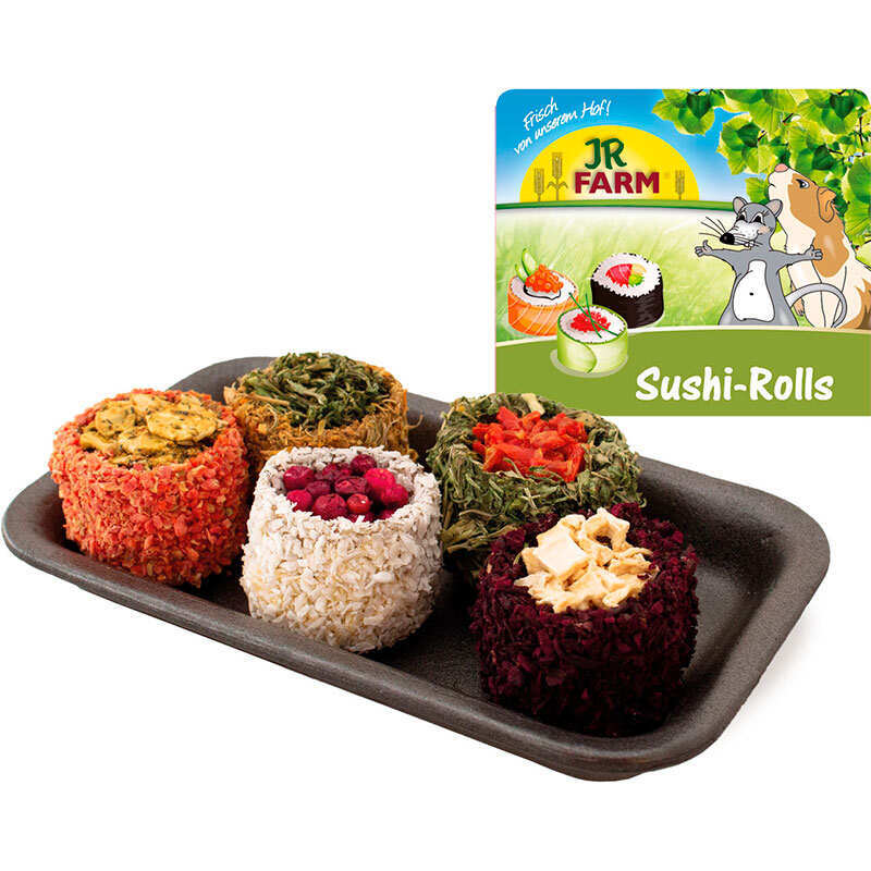 JR Farm (Джиэр Фарм) Sushi-Rolls – Суши-роллы для грызунов (100 г) в E-ZOO