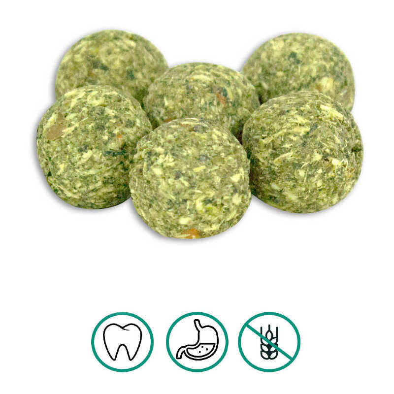 JR Farm (Джиер Фарм) Grainless Health Vitamin-Balls Spinach – Ласощі беззернові вітамінні кульки зі шпинатом для гризунів (150 г) в E-ZOO