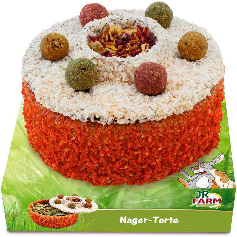 JR Farm (Джиер Фарм) Animal Cake – Вітамінний смаколик-торт для гризунів (200 г) в E-ZOO