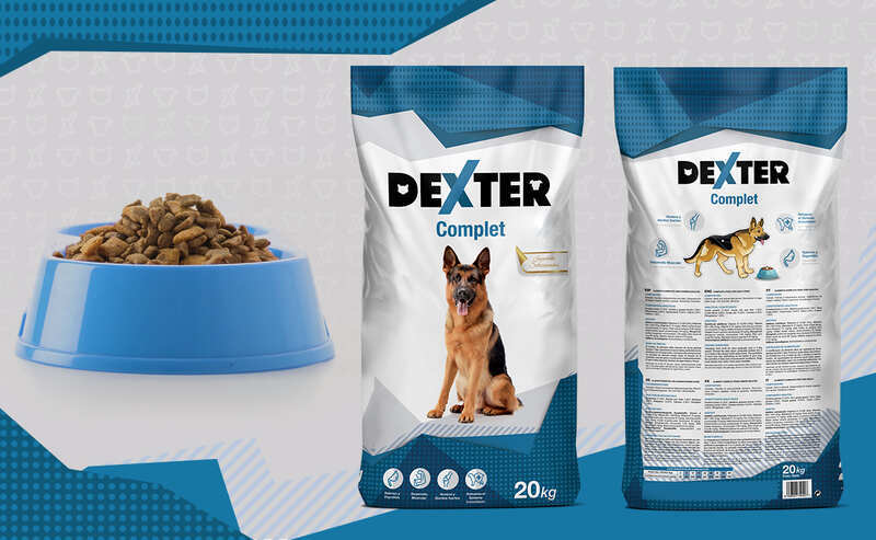 Dexter (Декстер) Сomplet Dog – Сухий повнораційний корм з м'ясом та овочами для дорослих собак (20 кг) в E-ZOO