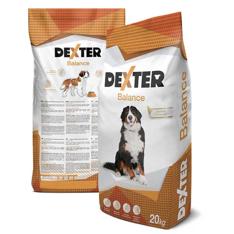 Dexter (Декстер) Balance Dog – Сухой полнорационный корм с мясом и овощами для взрослых собак (20 кг) в E-ZOO