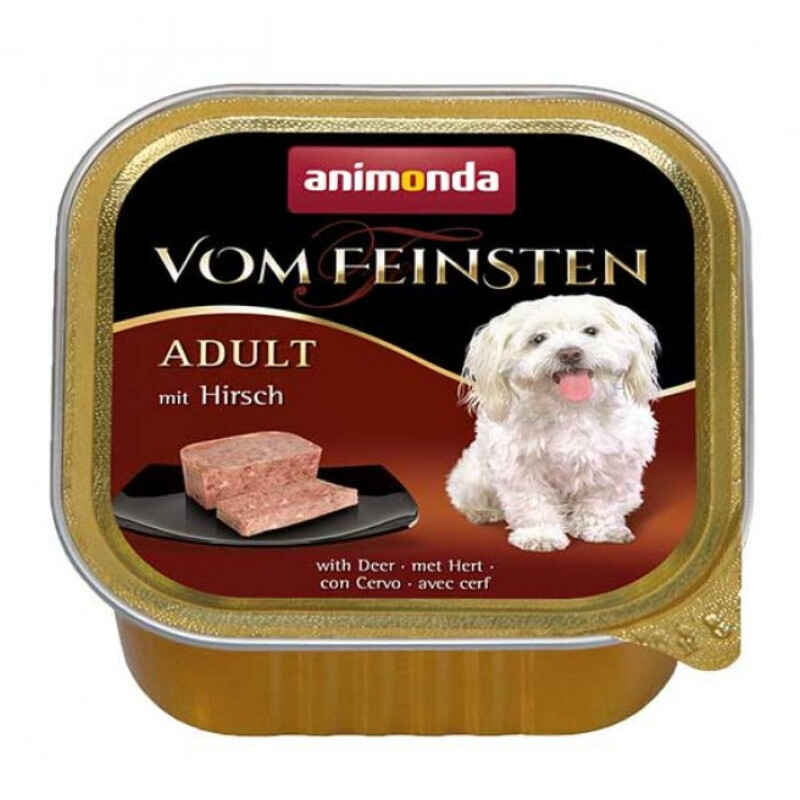 Animonda (Анимонда) Vom Feinsten Deer - Консервированный корм с олениной для собак (паштет) (150 г) в E-ZOO