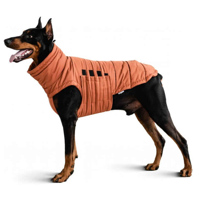 Noble Pet (Нобл Пет) Bobby - Куртка-пуховик для собак (теракотовий) (4XL (54-60 см)) в E-ZOO