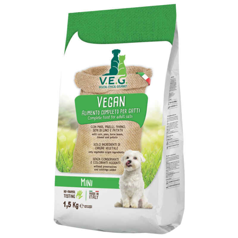Marpet (Марпет) V.E.G. Vegan Mini - Сухий корм із рослинних інгредієнтів для дорослих собак дрібних порід (1,5 кг) в E-ZOO
