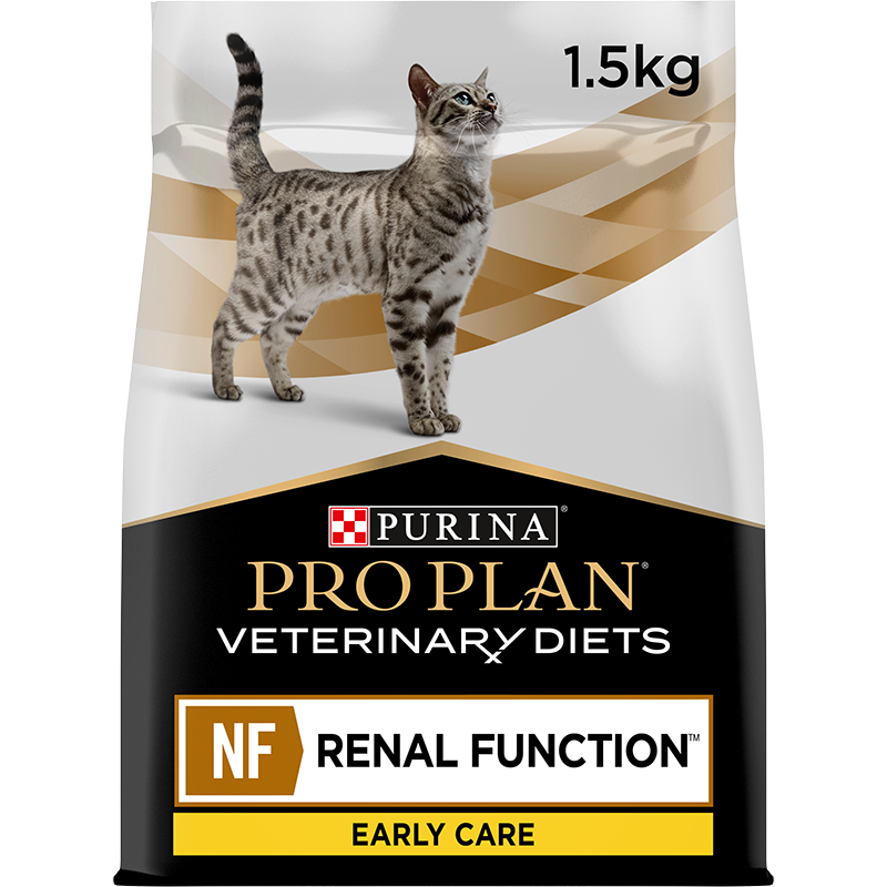 Pro Plan Veterinary Diets (Про План Ветеринарі Дієтс) by Purina NF Renal Function Ear Care - Сухий корм для кішок з нирковою недостатністю (початкова стадія) (1,5 кг) в E-ZOO