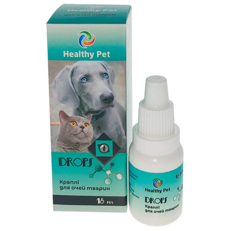 Healthy Pet (Хэлси Пет) Капли для глаз животных с ионами серебра (15 мл) в E-ZOO