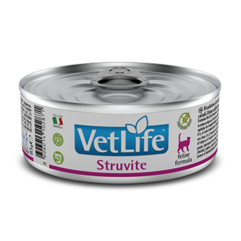 Farmina (Фарміна) VetLife Struvite – Консервований корм-дієта з куркою для котів та кішок при сечокам'яній хворобі (85 г) в E-ZOO