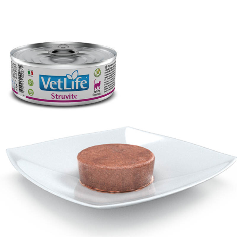 Farmina (Фармина) VetLife Struvite – Консервированный корм-диета с курицей для котов и кошек при мочекаменной болезни (85 г) в E-ZOO