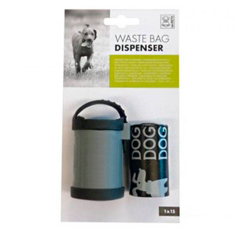 M-Pets (М-Петс) Waste Bag Dispenser - Набор для уборки за собакой (диспенсер + 2 рулона пакетов) (Комплект) в E-ZOO