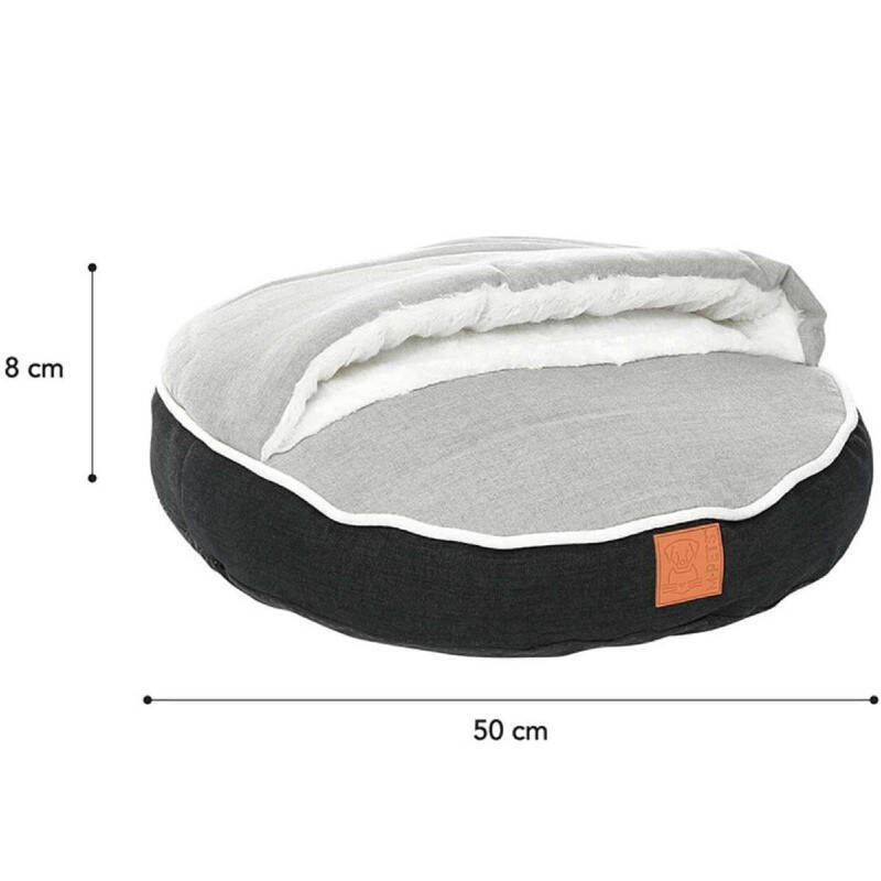 M-Pets (М-Петс) Moon Cushion – Круглый лежак с карманом для котов и собак малых пород (50х50х8 см) в E-ZOO