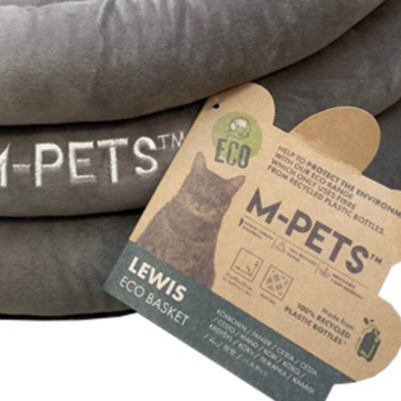 M-Pets (М-Петс) Lewis Eco Bed – Круглый эко-лежак Льюис для котов и собак малых пород (Ø 55 см) в E-ZOO