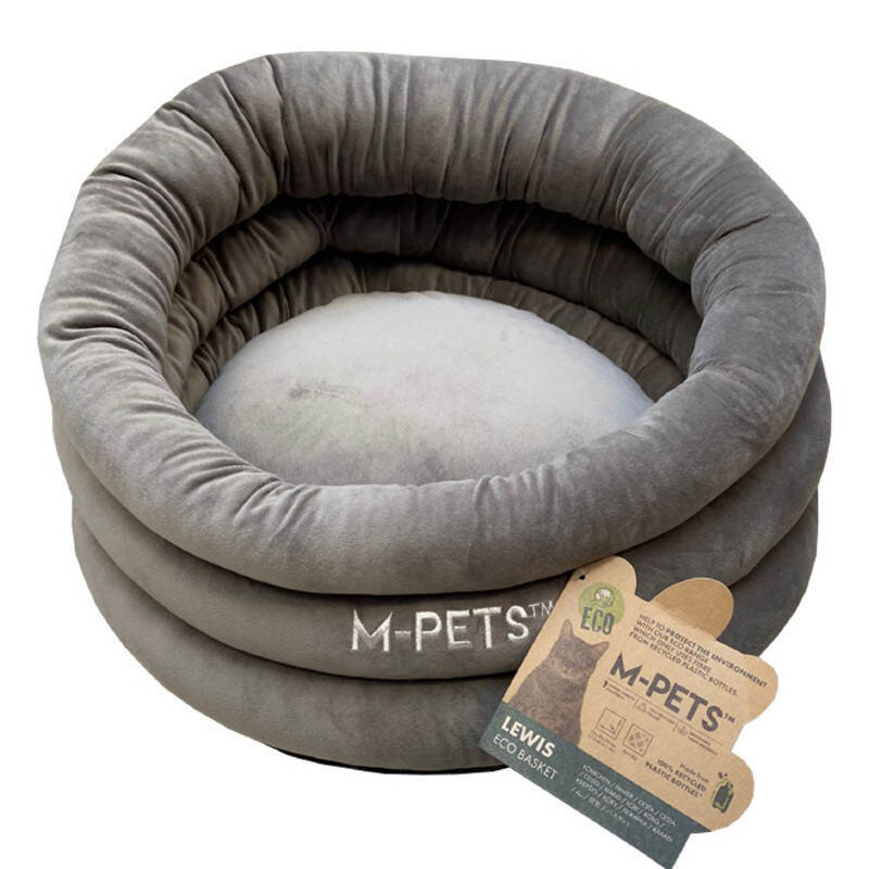 M-Pets (М-Петс) Lewis Eco Bed – Круглый эко-лежак Льюис для котов и собак малых пород (Ø 55 см) в E-ZOO