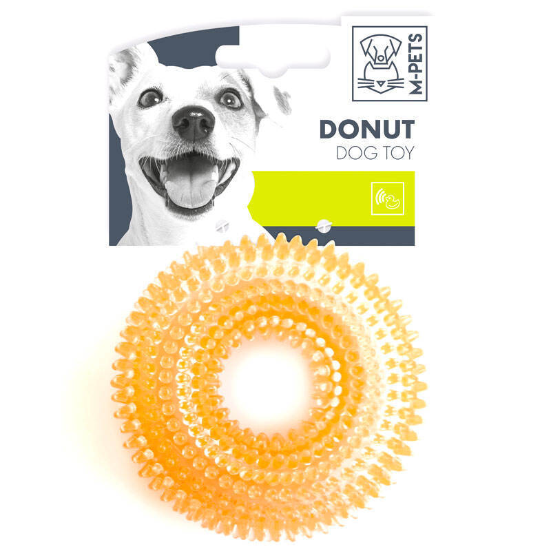 M-Pets (М-Петс) Donut Dogs - Игрушка Пончик для собак (9 см) в E-ZOO