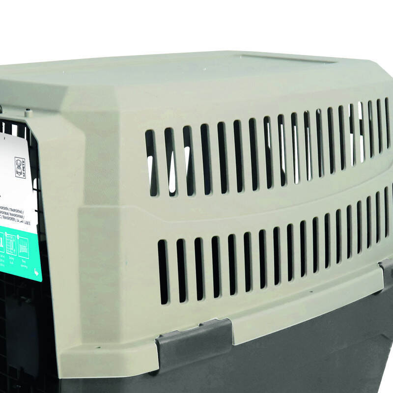 M-Pets (М-Петс) Viaggio Carrier-XXL IATA - Пластиковая переноска, соответствующая стандартам IATA для собак весом до 38,5 кг (102х71х76 см) в E-ZOO