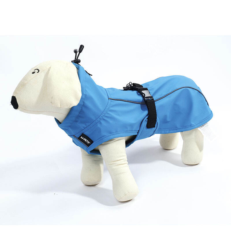 M-Pets (М-Петс) Dog Rain Coat - Дождевик для собак (голубой) (XS (30 см)) в E-ZOO