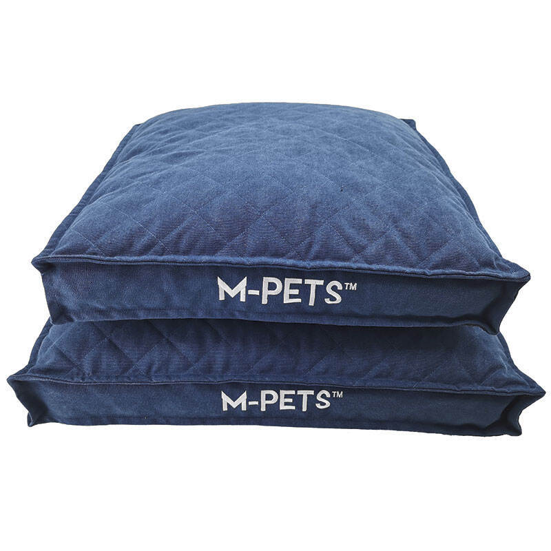M-Pets (М-Петс) Earth Eco Cushion - Эко-подушка со съёмным чехлом и ручкой для собак и котов (55х55х8 см) в E-ZOO