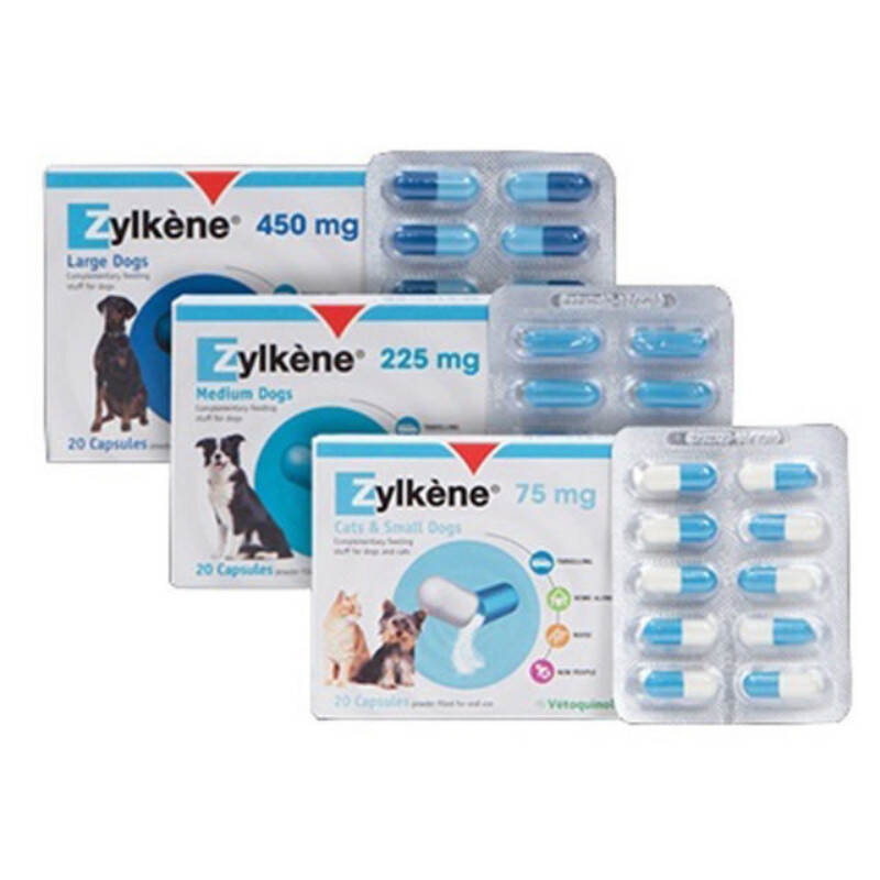 Zylkene (Зилкене) by Vetoquinol - Антистрессовый препарат для собак и котов (225 мг / 10 табл.) в E-ZOO