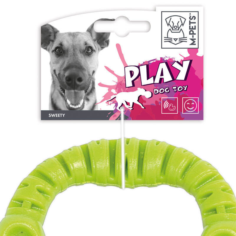 M-Pets (М-Петс) Sweety Dog Toy With Treat Dispenser - Игрушка-диспенсер Свити для лакомств собакам (17,7х11,8х10,2 см) в E-ZOO