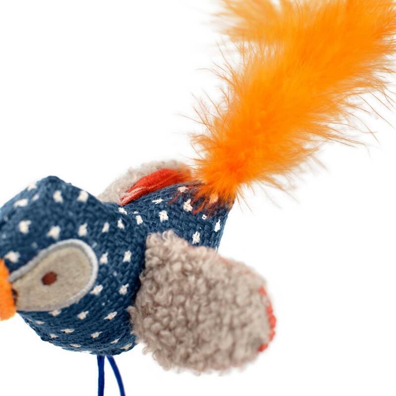 Barksi (Баркси) Bird Catnip - Мягкая игрушка Птичка с ароматом кошачьей мяты (28 см) в E-ZOO