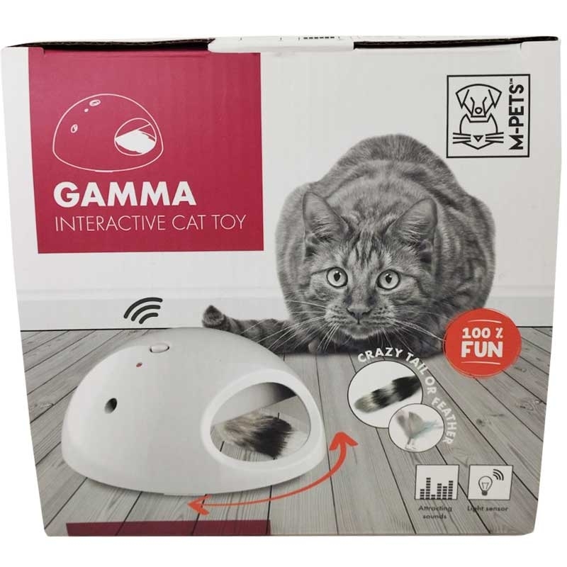 M-Pets (М-Петс) Gamma Interactive Cat Toy - Игрушка интерактивная Гамма для котов (16,2x16,2x7,8 см) в E-ZOO