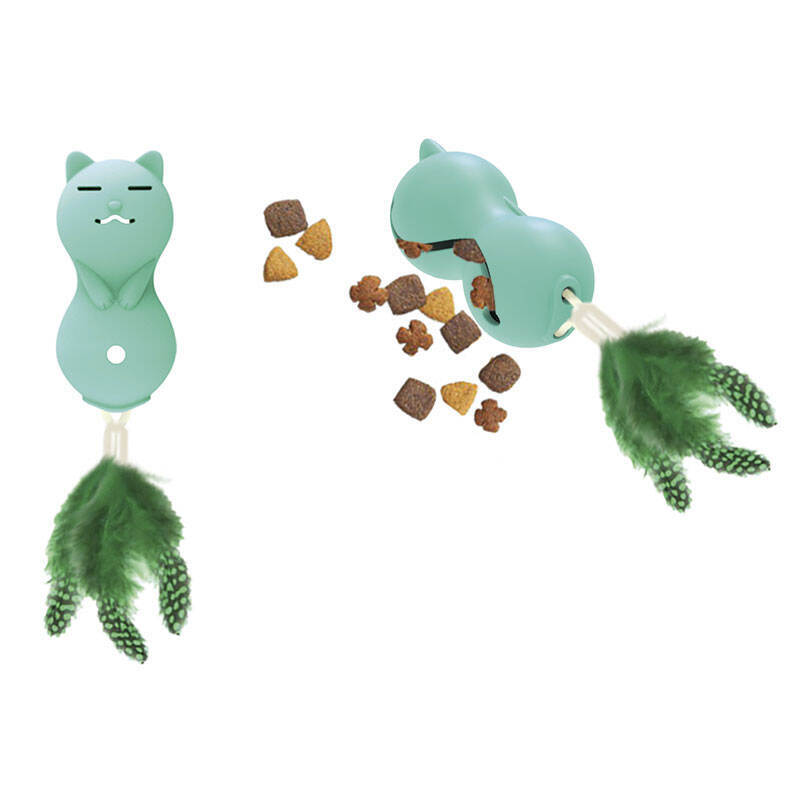 M-Pets (М-Петс) Tempo Cat Toy Dispenser - Іграшка-диспенсер Кіт Темпо на присосці для котів (12,5х9,5х5,5 см) в E-ZOO