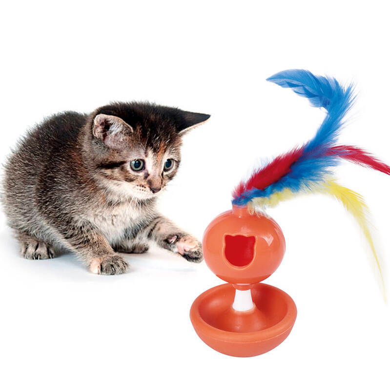M-Pets (М-Петс) Sway Cat Toy Tasty Dispenser - Іграшка-диспенсер ласощів Свай для котів (13,5х9,5х16,8 см) в E-ZOO