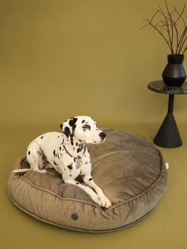 HARLEY & CHO (Харли энд Чо) Memory Foam Island - Круглый лежак-подушка для собак и котов (65 см) в E-ZOO