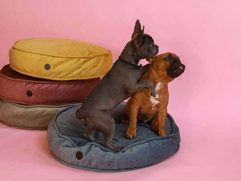 HARLEY & CHO (Харли энд Чо) Memory Foam Island - Круглый лежак-подушка для собак и котов (65 см) в E-ZOO