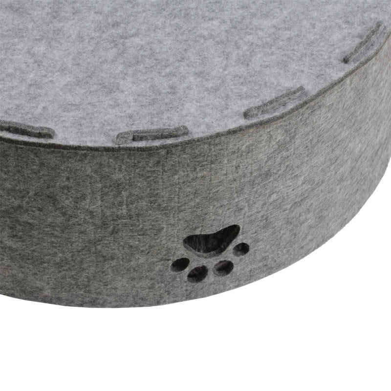 Red Point (Рэд Поинт) Circle Bed - Войлочный лежак с бортиками для собак малых пород и котов (Ø50 см) в E-ZOO