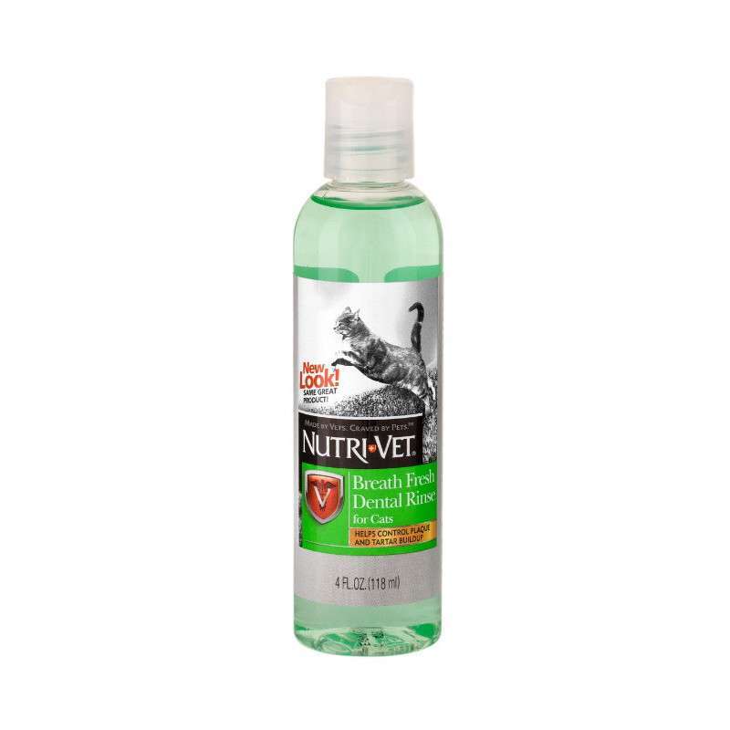 Nutri-Vet (Нутри-Вет) Breath Fresh - Жидкость от зубного налета для котов (118 мл) в E-ZOO