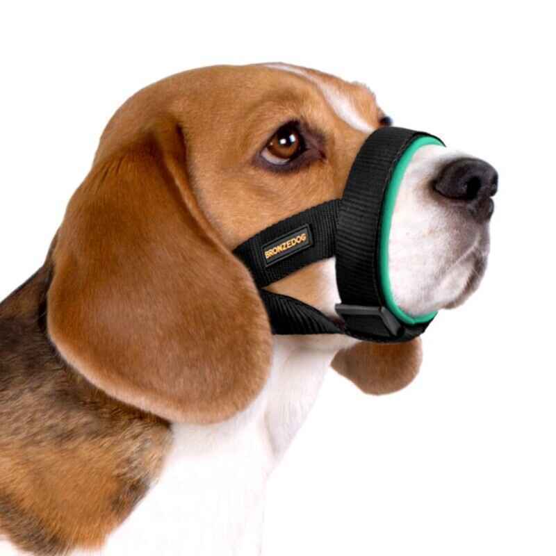 Bronzedog (Бронздог) Dog Muzzle - Универсальный неопреновый намордник для собак (S / 18-21 см) в E-ZOO