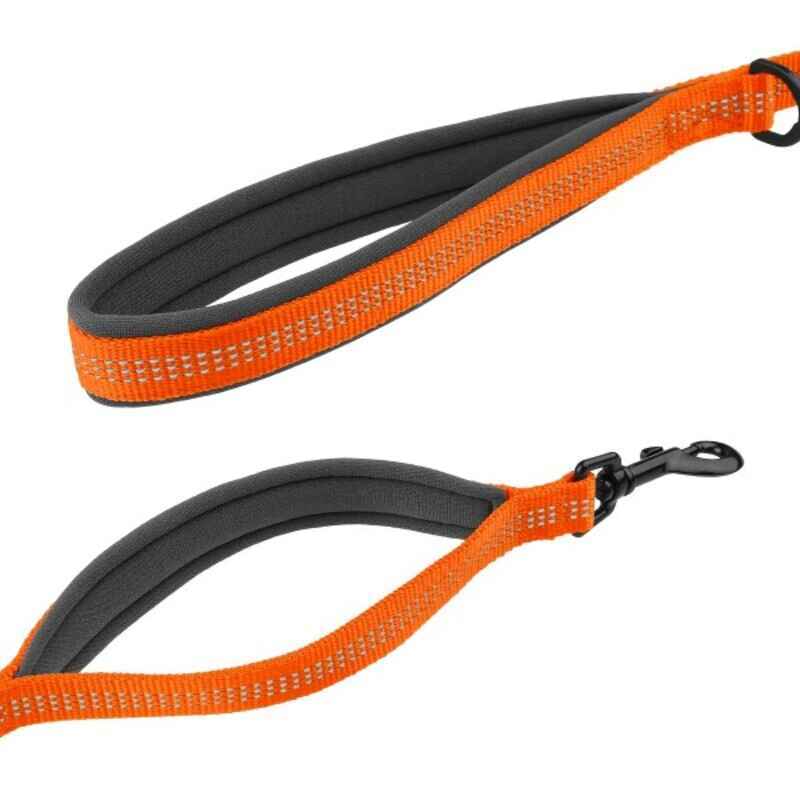Skipdawg (Скипдог) Dog Leash - Поводок для собак нейлоновый с рывковым компенсатором и дополнительной петлей для перехвата (2,0х120 см) в E-ZOO