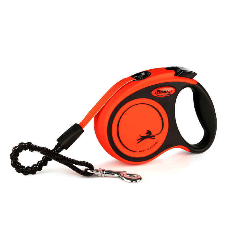 Flexi (Флексі) Extrem Tape Short - Повідець-рулетка з амортизатором Екстремальна міцність для собак, стрічка (3 м) (XS) в E-ZOO