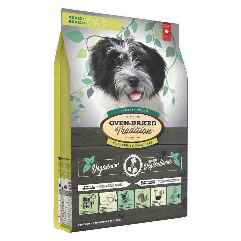 Oven-Baked (Овен-Бэкет) Tradition Vegan Dog Adult Small Breeds - Веганский сухой корм для взрослых собак малых пород на всех стадиях жизни (1,81 кг) в E-ZOO