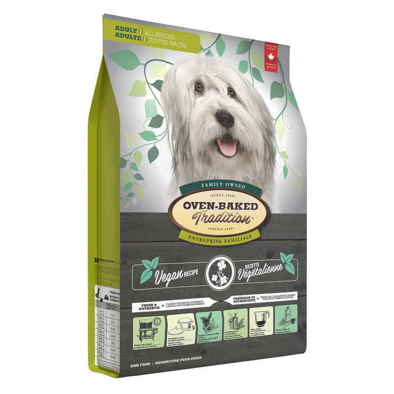 Oven-Baked (Овен-Бэкет) Tradition Vegan Dog Adult All Breeds - Веганский сухой корм для взрослых собак различных пород на всех стадиях жизни (1,81 кг) в E-ZOO