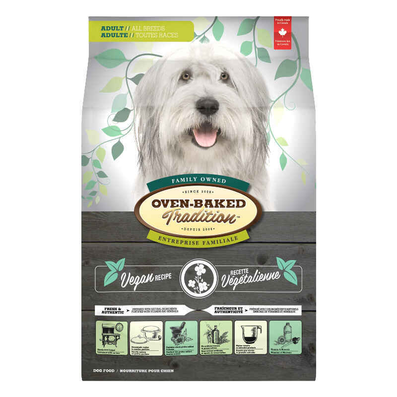 Oven-Baked (Овен-Бекет) Tradition Vegan Dog Adult All Breeds - Веганський сухий корм для дорослих собак різних порід на всіх стадіях життя (1,81 кг) в E-ZOO