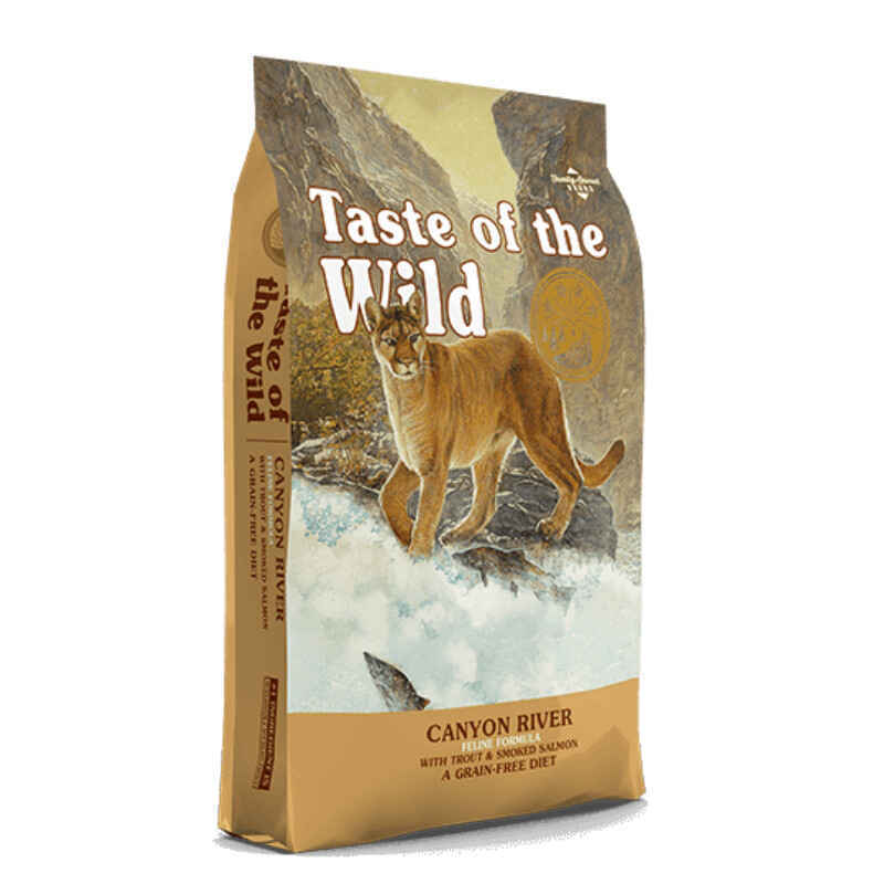 Taste of the Wild (Тейст оф зе Вайлд) Canyon River Feline Formula - Сухий корм з фореллю та копченим лососем для котів (6,6 кг) в E-ZOO