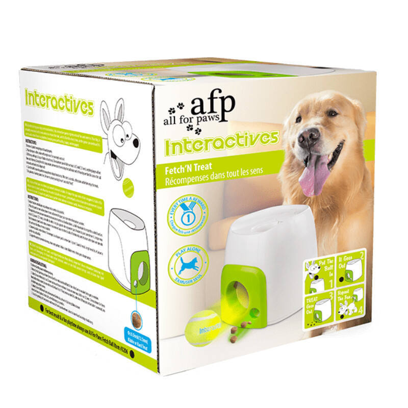 AFP (ЭйЭфПи) Interactive Fetch'N Treat - Интерактивная игрушка-дозатор лакомства для собак (16х16х20 см) в E-ZOO