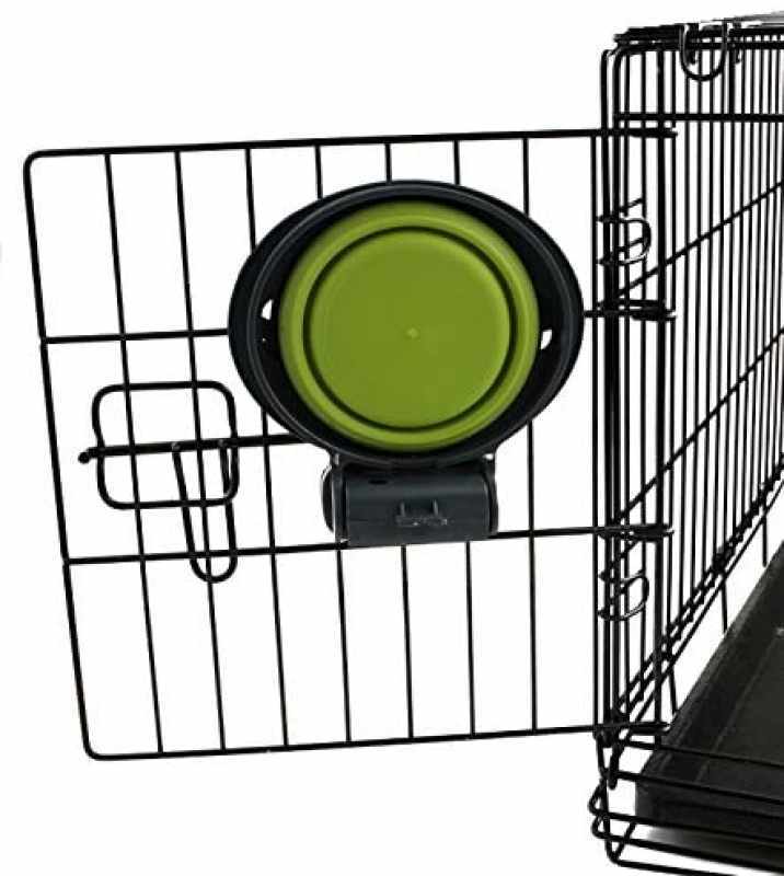 Dexas (Дексас) Collapsible Kennel Bowl - Складна миска з кріпленням для клітки для собак і кішок (240 мл) в E-ZOO