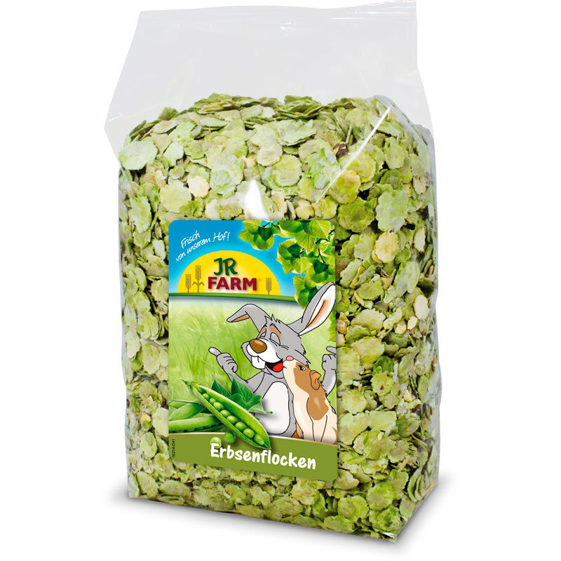 JR Farm (Джиэр Фарм) Pea Flakes - Гороховые хлопья для грызунов (1 кг) в E-ZOO