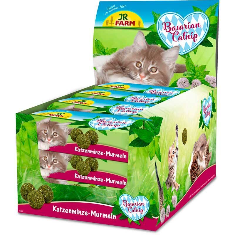 JR Farm (Джиер Фарм) Bavarian Catnip-Marbles - Кульки з котячої м'яти для котів (35 г) в E-ZOO