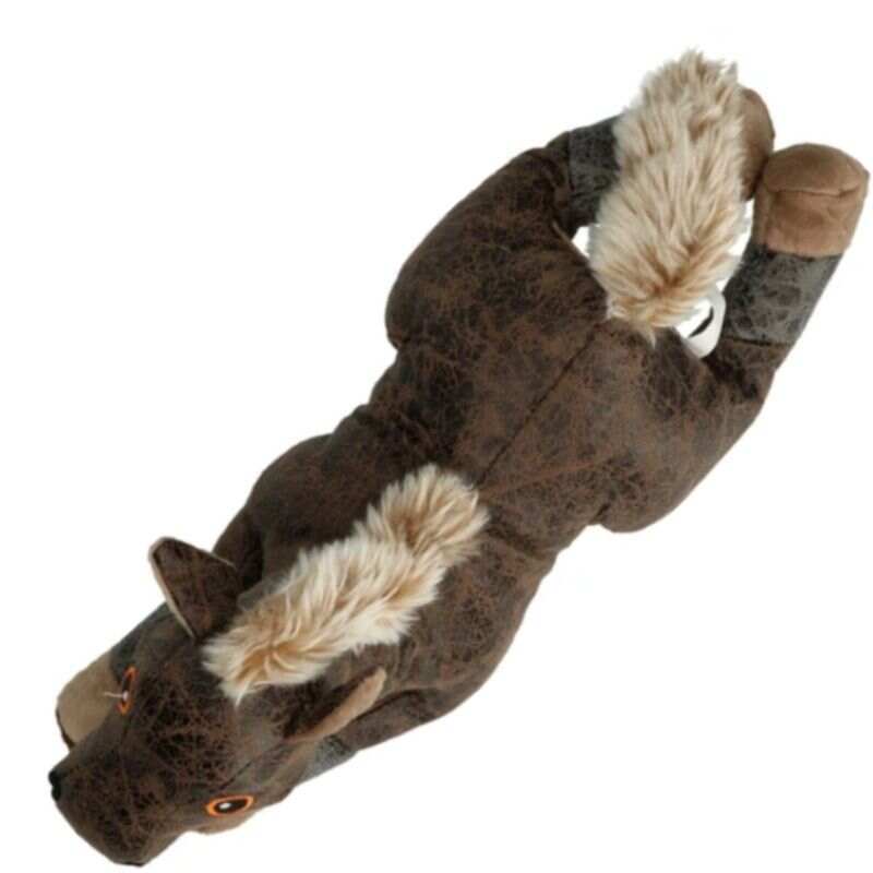 Holland Animal Care (Холанд Енімал Кеа) Elegant Horse - М'яка іграшка Конячка для собак із пищалкою всередині (37х14х15 см) в E-ZOO
