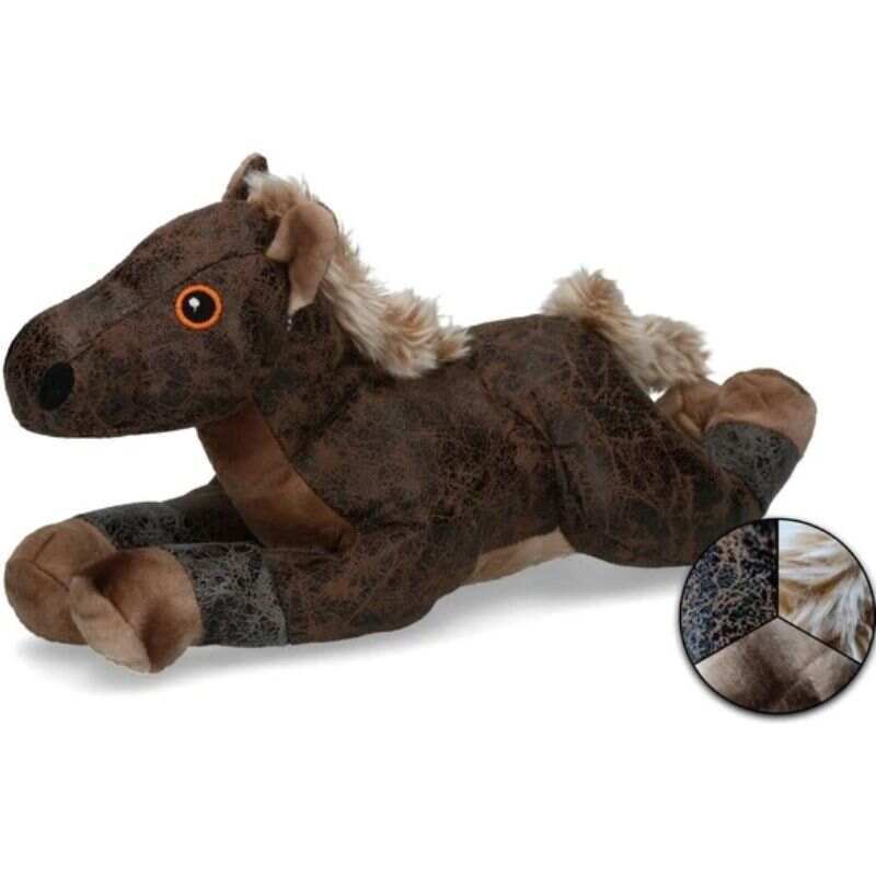Holland Animal Care (Холанд Енімал Кеа) Elegant Horse - М'яка іграшка Конячка для собак із пищалкою всередині (37х14х15 см) в E-ZOO