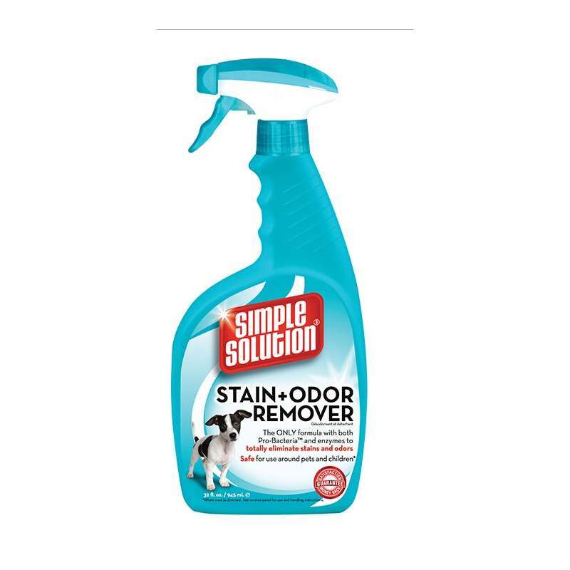 Simple Solution (Сімпл Солюшн) Stain & Odor Remover - Рідкий засіб від запаху і плям життєдіяльності тварин (945 мл) в E-ZOO
