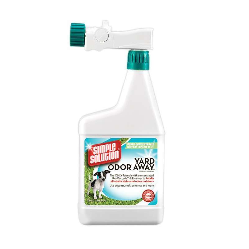 Simple Solution (Симпл Солюшн) Yard odor away Hose spray concentrate - Средство для устранения запаха мочи на газоне - Фото 2