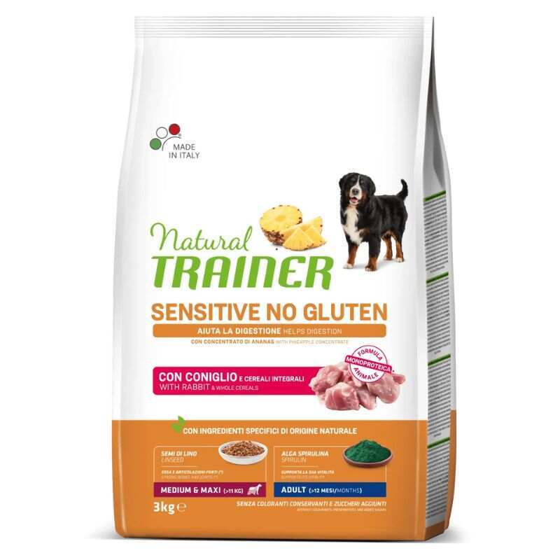 Купити Trainer (Трейнер) Natural Sensitive No Gluten Medium&Maxi Adult ...